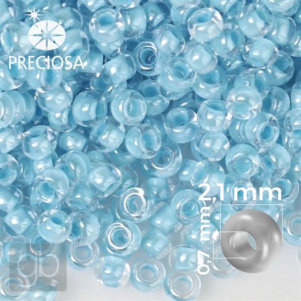 Preciosa rokajl 11/0 2,1 mm Modr 38662 50 g