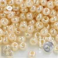 Preciosa rokajl 11/0 2,1 mm Béová 47113 20 g