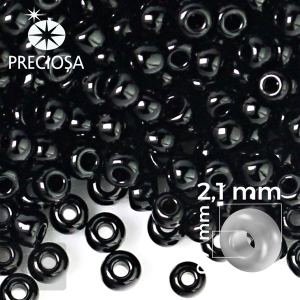 Preciosa rokajl 11/0 2,1 mm ern 23980 50 g