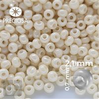 Preciosa rokajl 11/0 2,1 mm Béová 03281 50 g