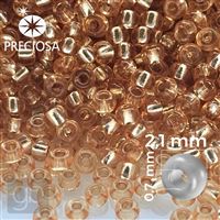 Preciosa rokajl 11/0 2,1 mm Oranová 08289 50 g