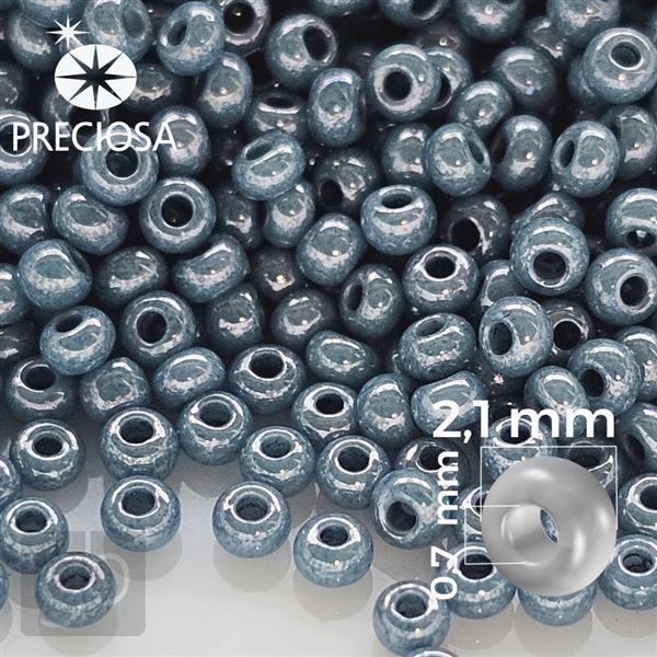 Preciosa rokajl 11/0 2,1 mm Modr� 33025 50 g