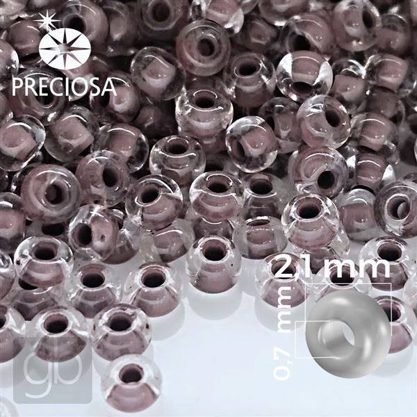 Preciosa rokajl 11/0 2,1 mm Hn�d� 38618 50 g