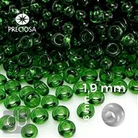 Preciosa rokajl 12/0 1,9 mm Zelená 50060 20 g