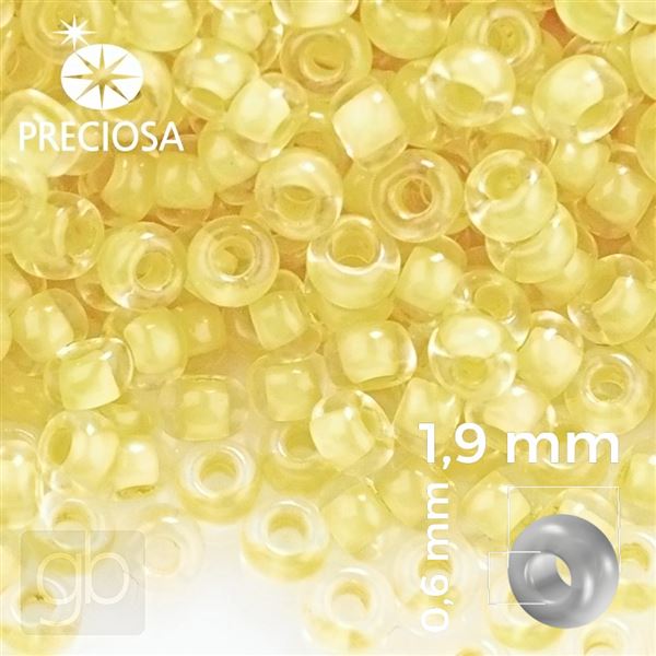 Preciosa rokajl 12/0 1,9 mm lut 38681 50 g