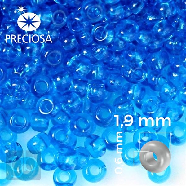 Preciosa rokajl 12/0 1,9 mm Modr 60150 20 g