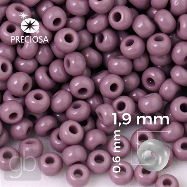 Preciosa rokajl 12/0 1,9 mm Fialov 23020 20 g