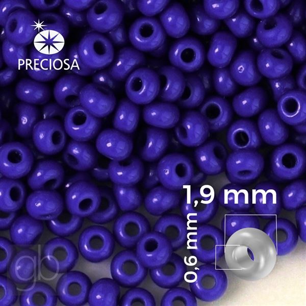 Preciosa rokajl 12/0 1,9 mm Modr� 33060 20 g