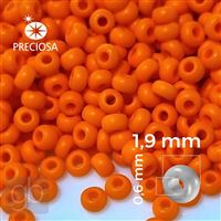 Preciosa rokajl 12/0 1,9 mm Oranžová 93140 20 g