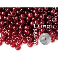 Preciosa 13/0 1,7 mm Červená (90120) 20 g