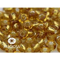 Preciosa korálky rokajl 2/0 6,1 mm lutá (17050) 20 g