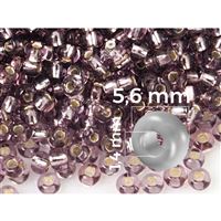 Preciosa korálky rokajl 3/0 5,6 mm Fialová (27010) 20 g