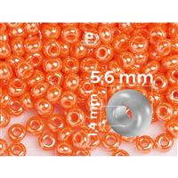Preciosa korálky rokajl 3/0 5,6 mm Oranová (98140) 20 g