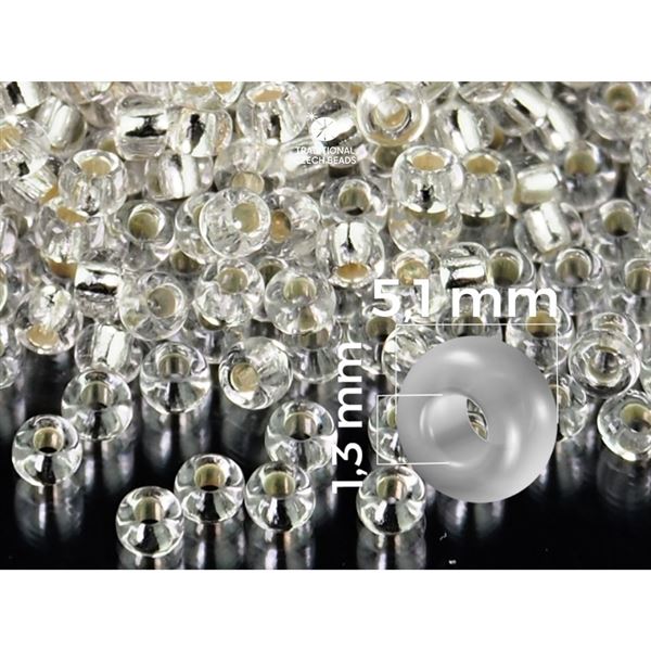 Preciosa kor�lky rokajl 4/0 5,1 mm �ir� (78102) 20 g