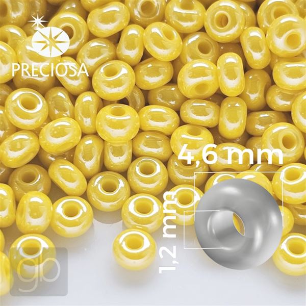 Preciosa rokajl 5/0 4,6 mm �lut� 88110 50 g