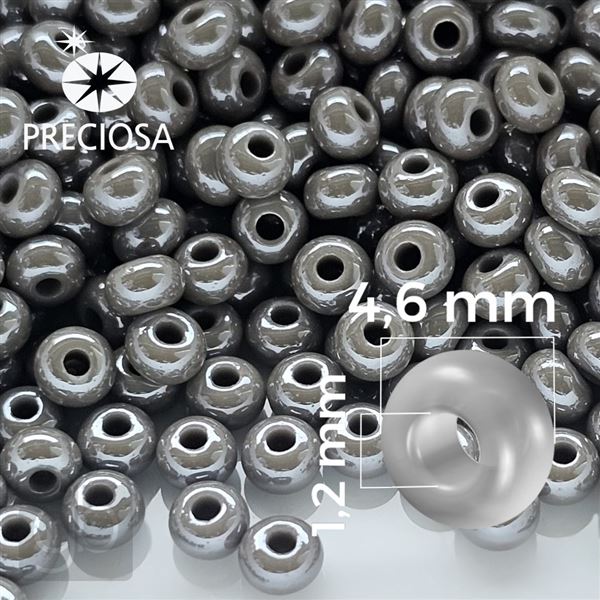 Preciosa rokajl 5/0 4,6 mm �ed� 48020 50 g