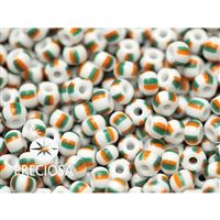 Preciosa STRIPED rokajl 5/0 4,6 mm (03960) 20 g