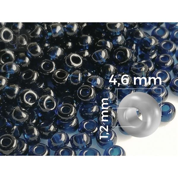 Preciosa korlky rokajl 5/0 4,6 mm (60100) 20 g