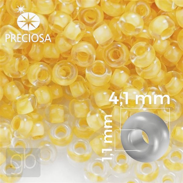 Preciosa rokajl 6/0 4,1 mm �lut� 38686 20 g