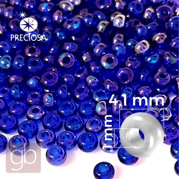 Preciosa rokajl 6/0 4,1 mm Modr� 61300 20 g