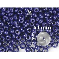 Preciosa korálky rokajl 6/0 4,1 mm Modrá (33080) 20 g