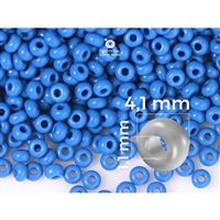 Preciosa korálky rokajl 6/0 4,1 mm Modrá (33220) 20 g