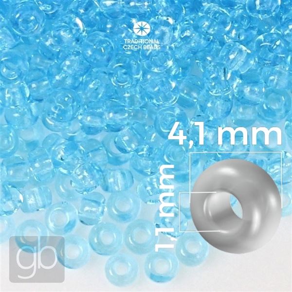 Preciosa rokajl 6/0 4,1 mm Modr� 60000 20 g