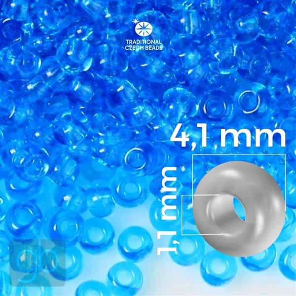 Preciosa rokajl 6/0 4,1 mm Modr 60030 20 g