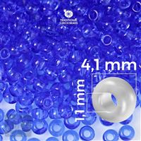 Preciosa rokajl 6/0 4,1 mm Modrá 30050 20 g