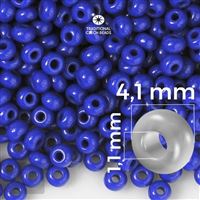 Preciosa rokajl 6/0 4,1 mm Modrá 33050 20 g