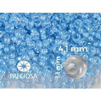 Preciosa korálky rokajl 6/0 4,1 mm Modrá (PV6193) 20 g