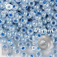 Preciosa rokajl 6/0 4,1 mm Modrá 37336 50 g