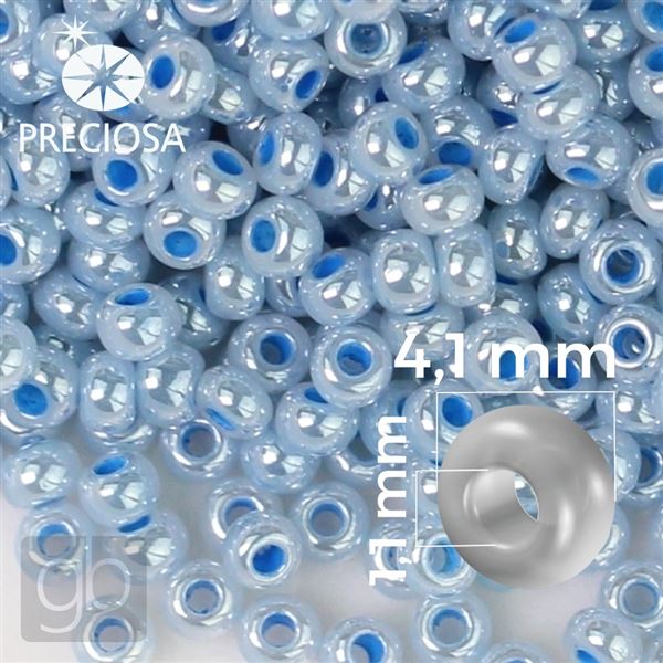 Preciosa rokajl 6/0 4,1 mm Modr 37336 50 g