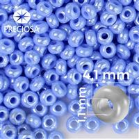 Preciosa rokajl 6/0 4,1 mm Modrá 38020 50 g