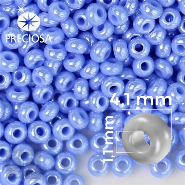 Preciosa rokajl 6/0 4,1 mm Modr 38020 50 g