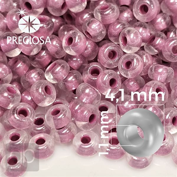 Preciosa rokajl 6/0 4,1 mm R��ov� 38626 50 g