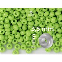 Preciosa korálky rokajl 7/0 3,5 mm Zelená (53310) 20 g