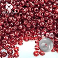 Preciosa rokajl 7/0 3,5 mm �ervená 90120 20 g