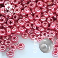 Preciosa rokajl 8/0 2,9 mm ervená 98190 50 g