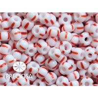 Preciosa STRIPED rokajl 8/0 2,9 mm (03890) 50 g