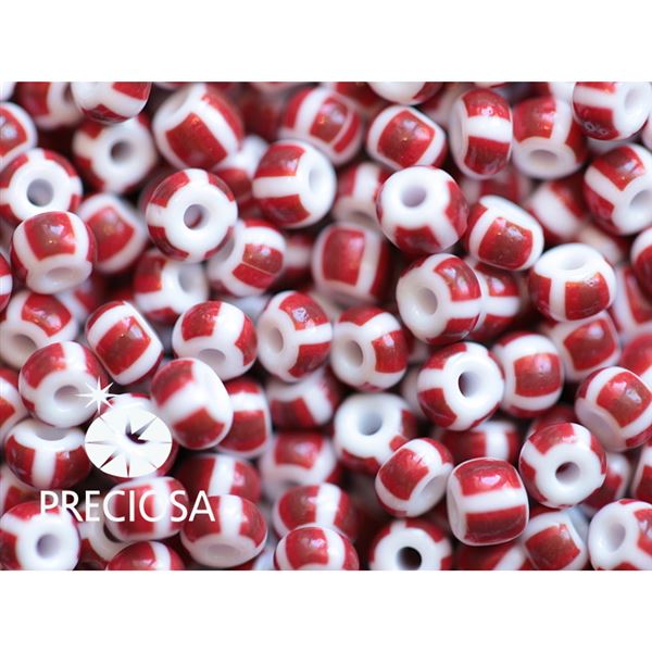 Preciosa STRIPED rokajl 8/0 2,9 mm (03910) 50 g