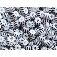 Preciosa STRIPED rokajl 8/0 2,9 mm (03591) 50 g