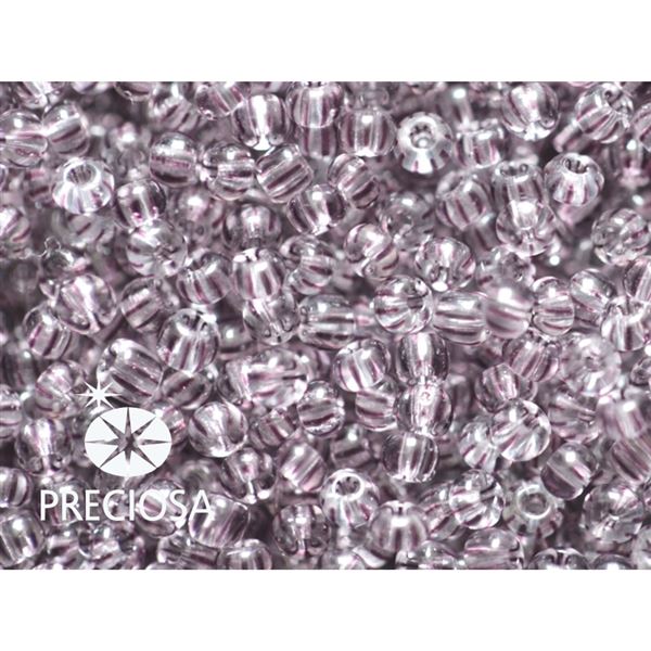 Preciosa STRIPED rokajl 8/0 2,9 mm ir Fialov 00491 50 g