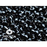 Preciosa STRIPED rokajl 8/0 2,9 mm erná Bílá 23300 50 g