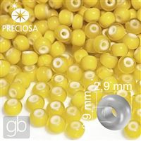 Preciosa Cornelian rokajl 8/0 2,9 mm lutá 3701 50 g