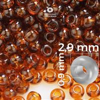 Preciosa rokajl 8/0 2,9 mm Hndá 10110 50 g