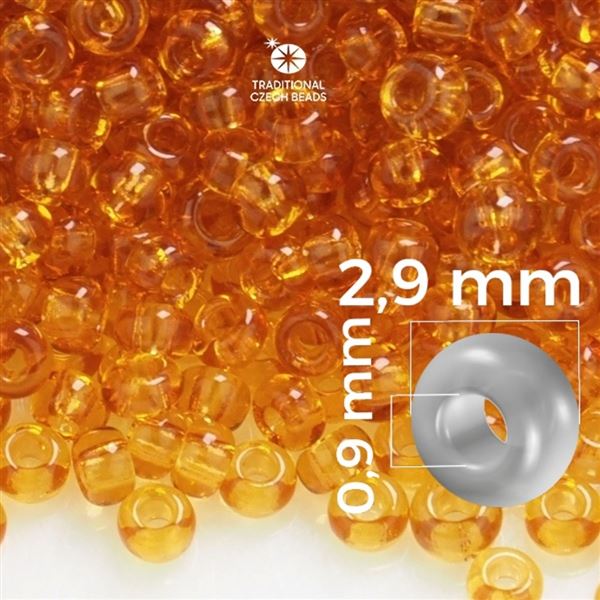 Preciosa rokajl 8/0 2,9 mm Hn�d� 10070 50 g