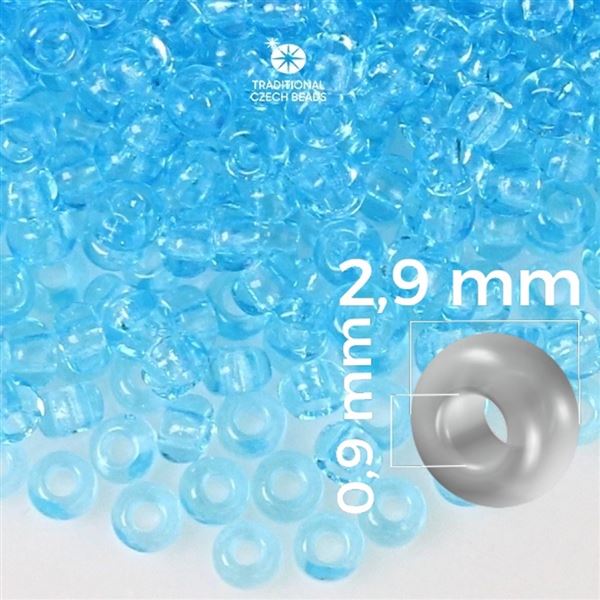 Preciosa rokajl 8/0 2,9 mm Modr 60000 50 g