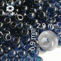 Preciosa rokajl 8/0 2,9 mm Modrá 60100 50 g