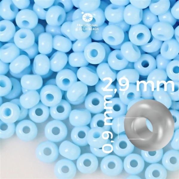 Preciosa rokajl 8/0 2,9 mm Modr 63000 50 g